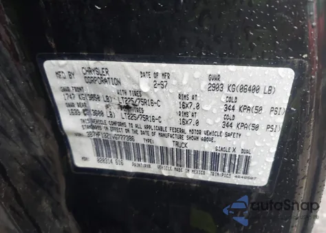 1997 Dodge Ram 1500 St from USA, damaged, VIN 3B7HF13Z1VG777386